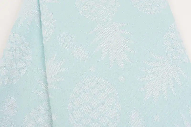 Bridesmaid Favors, Peshtemal Towel, Sand-resistant towel, 70x36 Cotton Pineapple Design Towel, Turkish beach towel, Beach Size Towel, Yoga Towel - 4