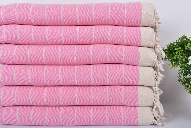 Large Turkish Towel, Personalized Gift For Her, 70x40 Cotton Herringbone Towel, Bachelorette Party Favors, Wedding Gifts Towel, Kids Beach Towel - 2