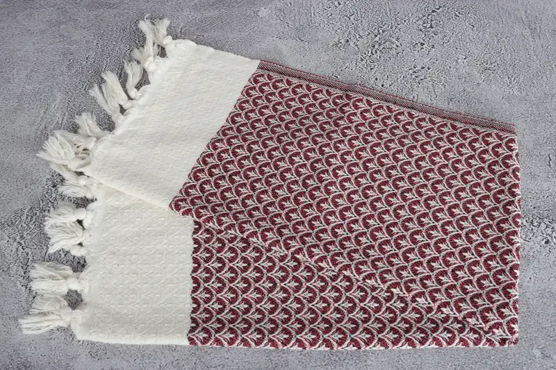 Monogram Hand Towel, Bridesmaid Gift Towel, Turkish Tea Towel, Custom Hand Towel, Bridal Shower Gift, Summer Towel, 34x18 Cotton Floral Design Towel - 6