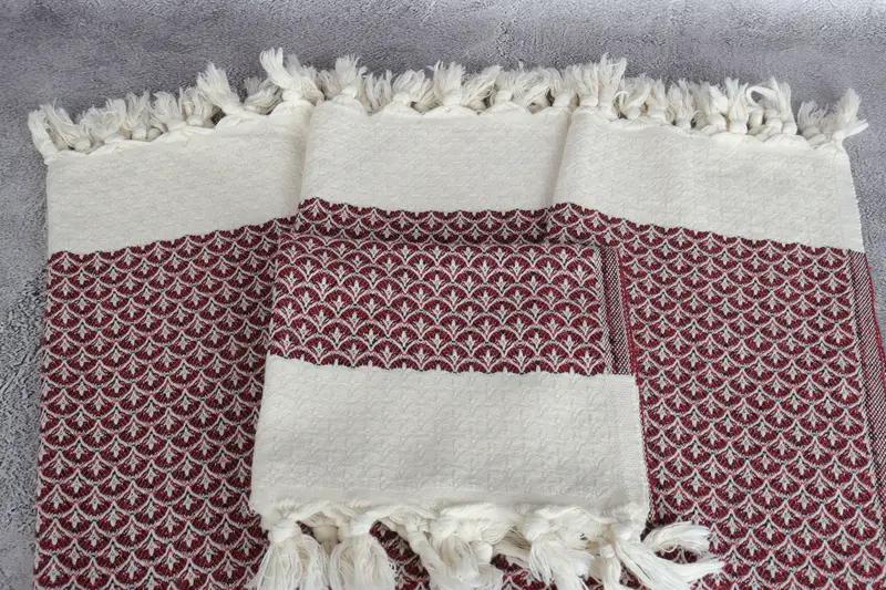 Monogram Hand Towel, Bridesmaid Gift Towel, Turkish Tea Towel, Custom Hand Towel, Bridal Shower Gift, Summer Towel, 34x18 Cotton Floral Design Towel - 4