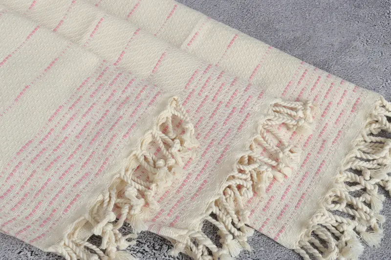 Christmas Hand Towel, Bachelorette Party Gifts For Bride, Wedding Favors, Turkish Tea Towel, Kitchen Towel, 36x18 Cotton Striped Design Towel - 5