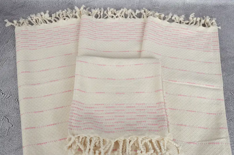 Christmas Hand Towel, Bachelorette Party Gifts For Bride, Wedding Favors, Turkish Tea Towel, Kitchen Towel, 36x18 Cotton Striped Design Towel - 4