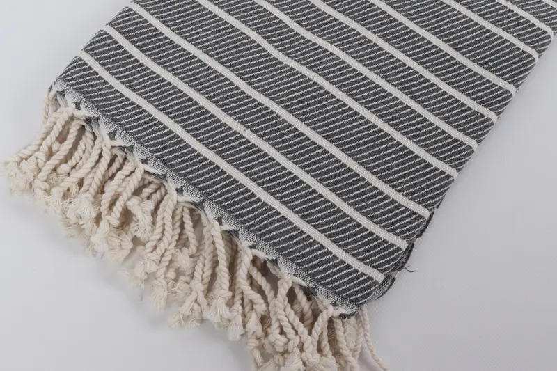 Gift Towel, Peshtemal Towel, 70x40 Bamboo Herringbone Towel, Beach Towel Gift, Custom Wedding Gift, Halloween Bachelorette Party Favors - 7