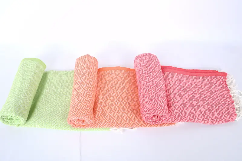 Absorbent towel, Gift Boxes Towel, Beach Wedding Favor, 70x38 Cotton Diamond Towel, Unique Wedding Gift, Bachelorette Gifts, Housewarming Gift - 6