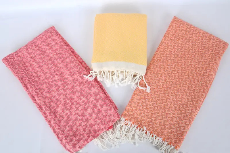 Absorbent towel, Gift Boxes Towel, Beach Wedding Favor, 70x38 Cotton Diamond Towel, Unique Wedding Gift, Bachelorette Gifts, Housewarming Gift - 7