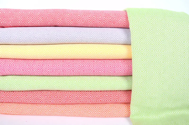 Absorbent towel, Gift Boxes Towel, Beach Wedding Favor, 70x38 Cotton Diamond Towel, Unique Wedding Gift, Bachelorette Gifts, Housewarming Gift - 1