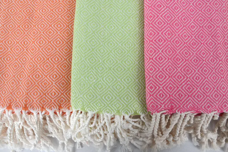 Absorbent towel, Gift Boxes Towel, Beach Wedding Favor, 70x38 Cotton Diamond Towel, Unique Wedding Gift, Bachelorette Gifts, Housewarming Gift - 4