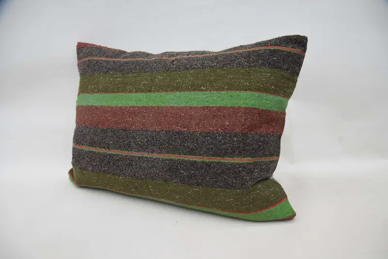 20x28 Green Cushion Case, Personalized Gift Pillow Pillow, Cushion Cover, Vintage Pillow, Boho Pillow, Vintage Pillow Case, Handmade Kilim Cushion - 5