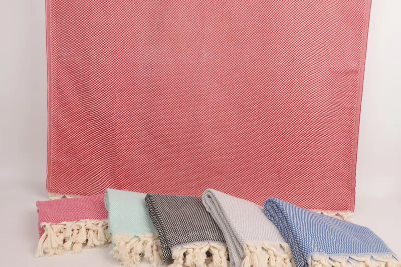 Hammam towel, Cotton towel, 70x40 Cotton Polka Dot Towel, Organic towel, Cancun Bachelorette Party Gift Ideas, Employee Gifts, Summer Towel - 8