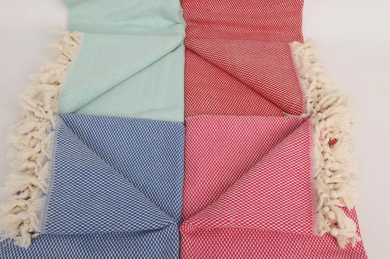 Hammam towel, Cotton towel, 70x40 Cotton Polka Dot Towel, Organic towel, Cancun Bachelorette Party Gift Ideas, Employee Gifts, Summer Towel - 4