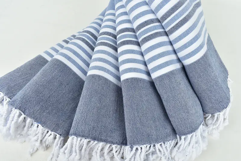 Bachelorette Party Gifts Bridesmaids, Turkish Towel USA, Bridesmaid Favors, 68x40 Cotton Striped Towel, Organic Turkish towel, Summer Towel - 4