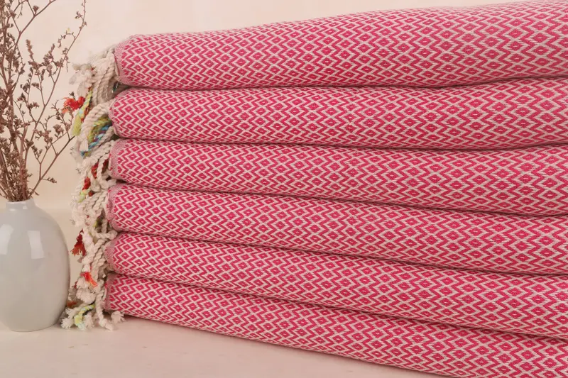 Birthday Gift, Organic Towel, Bachelorette Party Favors, 70x40 Cotton Diamond Towel, Beach Towel Gift, Custom Name Towel, Bridesmaid Gift Towel - 2