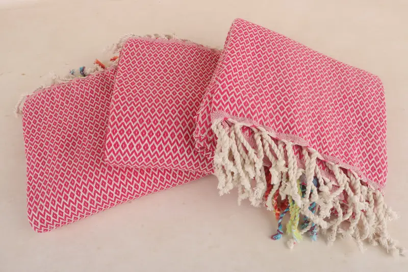 Birthday Gift, Organic Towel, Bachelorette Party Favors, 70x40 Cotton Diamond Towel, Beach Towel Gift, Custom Name Towel, Bridesmaid Gift Towel - 4