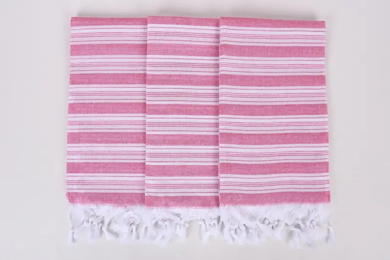 70x40 Cotton Striped Towel, Peshtemal, Organic cotton Turkish peshtemal towel, Spa Towel, Handmade Gift, Custom Gift, Bachelorette Party Decorations - 7
