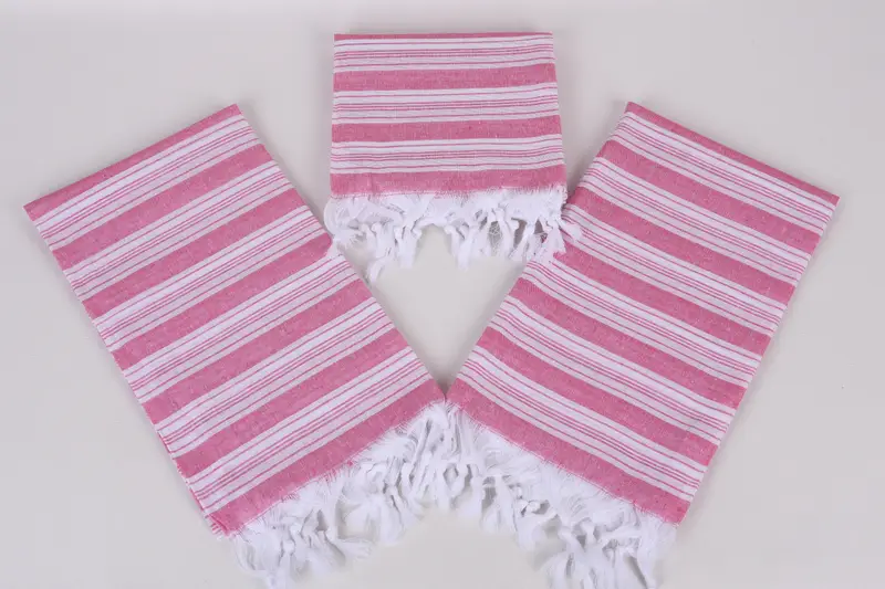 70x40 Cotton Striped Towel, Peshtemal, Organic cotton Turkish peshtemal towel, Spa Towel, Handmade Gift, Custom Gift, Bachelorette Party Decorations - 6