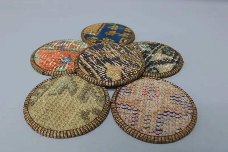 Montaña rusa Kilim azul y roja, montaña rusa única de decoración del hogar Boho