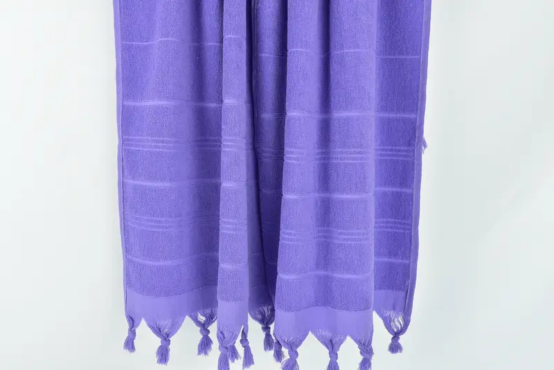 Wedding Gift, Bridesmaid Gifts, Summer Towel, 40x18 Cotton Striped Terry Towel, Wedding Gift For Bride, Bathroom Towels, Wedding Hand Made Gift - 8