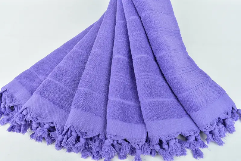 Wedding Gift, Bridesmaid Gifts, Summer Towel, 40x18 Cotton Striped Terry Towel, Wedding Gift For Bride, Bathroom Towels, Wedding Hand Made Gift - 4