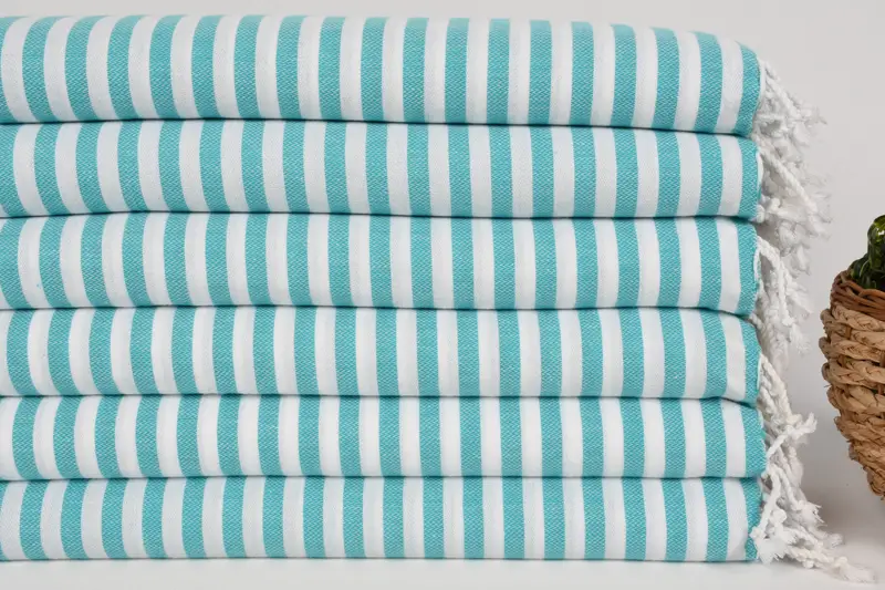 48x40 Cotton Striped Towel, Bachelorette Party Decorations, Bathroom Towels, Small Bath Towels, Employee Gifts, Custom Hand Towel, Housewarming Gift - 2