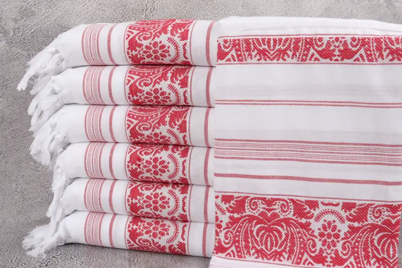 Peshtemal Towel, Fouta towel, Personalized Beach Towel, House Warming Gift, Unique Wedding Gift, Scarf Towel, 68x40 Cotton Scorpion Design Towel - 2
