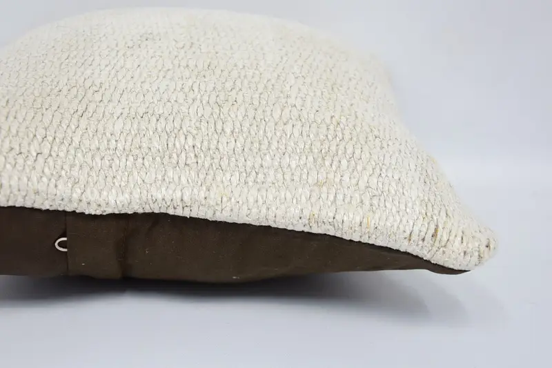 Armchair Cushion, Antique Pillows, Kilim Cushion Sham, Home Decor Pillow, Bolster Throw Pillow Cover, Pillow Case, 12x12 White Cushion Cover - 5