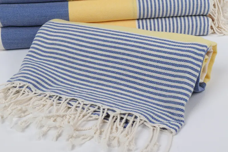 Personalized Towel, Organic Towel, Halloween Bachelorette Party Favors, Bathroom Towel, 68x40 Cotton Striped Towel, Organic towel, Gifts For Him - 4