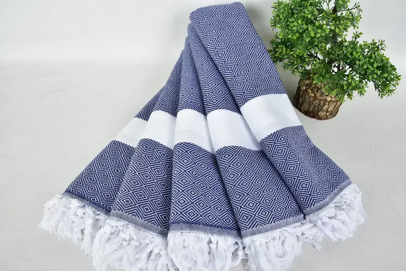 70x40 Cotton Diamond Towel, Sand-resistant towel, Personalized Bridesmaid Gift, Bridesmaid Gifts Personalized, Personalized Wedding Gift, Spa Towel - 4