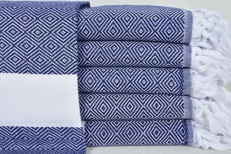 70x40 Cotton Diamond Towel, Sand-resistant towel, Personalized Bridesmaid Gift, Bridesmaid Gifts Personalized, Personalized Wedding Gift, Spa Towel - 1
