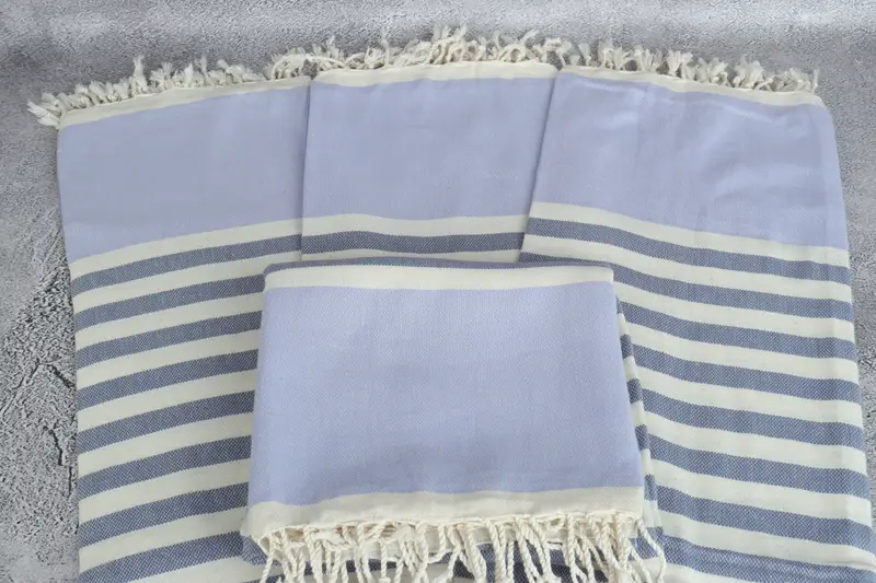 Xmas Gifts, Beach Theme Bachelorette Party Gifts, 70x40 Cotton Striped Towel, Towel With Name, Thin towel, Personalized Turkish Towel, Travel towel - 4