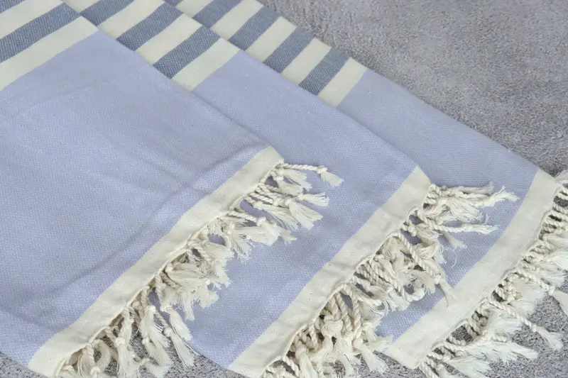 Xmas Gifts, Beach Theme Bachelorette Party Gifts, 70x40 Cotton Striped Towel, Towel With Name, Thin towel, Personalized Turkish Towel, Travel towel - 5