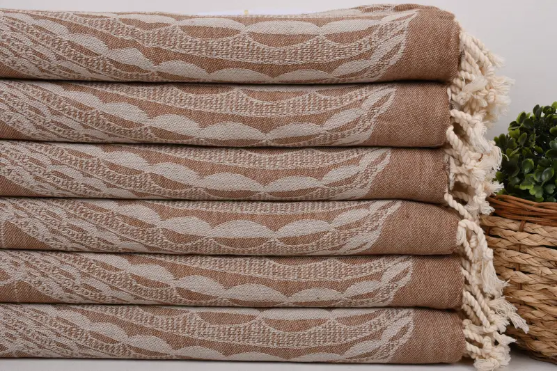 Monogram Mutfak Havlu, 36x18 Pamuklu Çizgili Tasarım Havlusu, Kişiselleştirilmiş Hediye, Konuk Havlusu, Türk El Havlusu, Damat Hediyesinin Annesi, Spa Havlu - 2