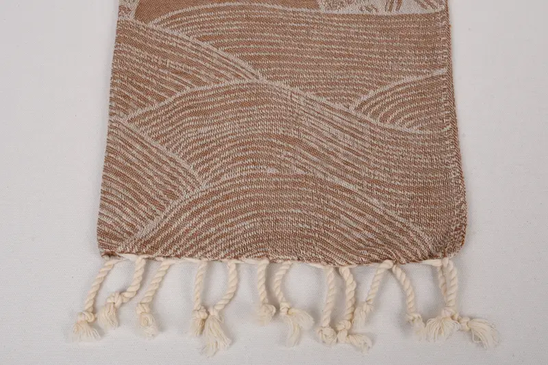 Monogram Mutfak Havlu, 36x18 Pamuklu Çizgili Tasarım Havlusu, Kişiselleştirilmiş Hediye, Konuk Havlusu, Türk El Havlusu, Damat Hediyesinin Annesi, Spa Havlu - 3