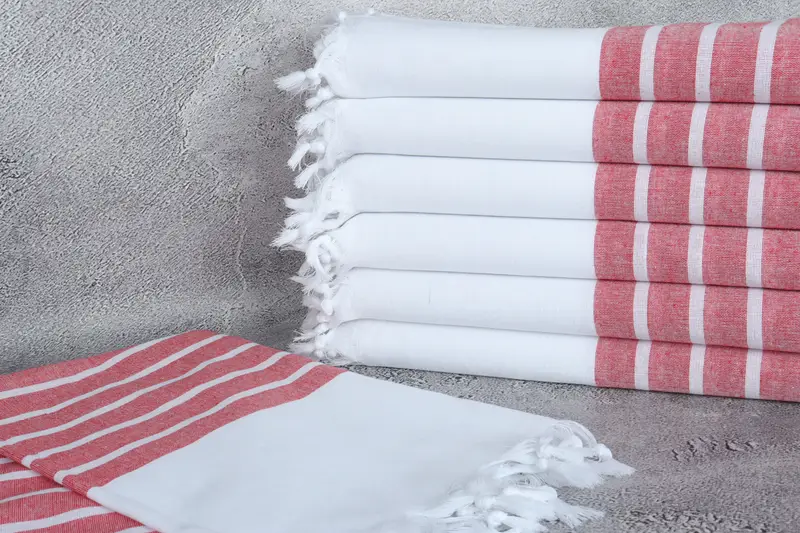 Valentines Day Gift For Her, 70x40 Cotton Striped Towel, Gift For Him, Custom Name Towel, Turkish Towel Beach, Bachelor Party Gifts, Beach towel - 2