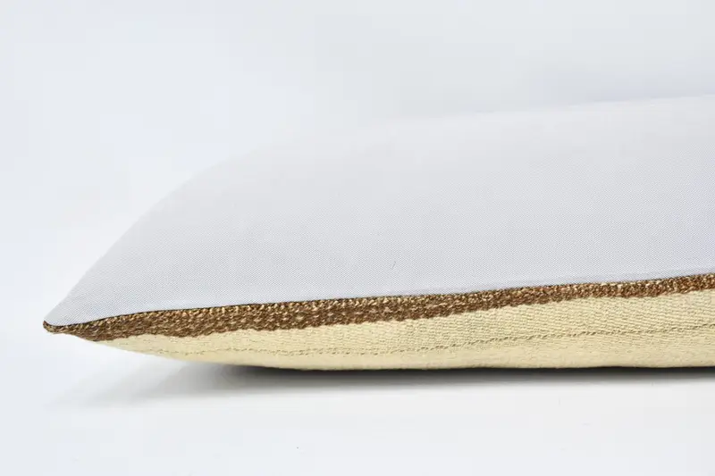 Gift Pillow, 16x48 Beige Pillow Case, Luxury Cushion Cover, Kilim Pillow, Cushion Case, Turkish Pillow, Handmade Pillow Sham, Custom Cushion - 6