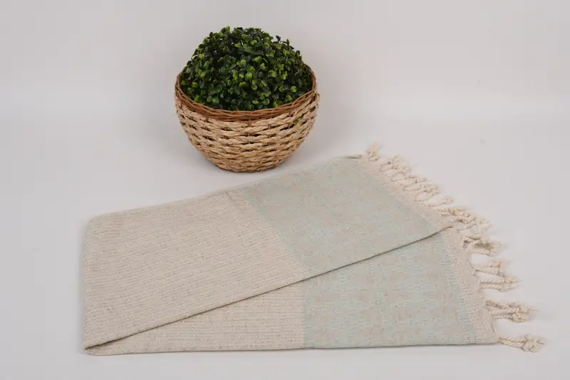 Büyükanne Hediyesi, Düğün Hediyesi, Nedime Hediyeleri, Türk Çay Havlusu, 40x20 Keten Kilim Tasarım Havlusu, Monogram Türk Banyo Havlusu, Ev Taşıma Hediyesi - 4