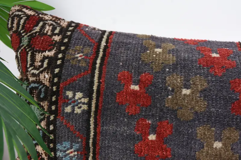 Vintage Pillow, 12x48 Red Cushion Cover, Pillow for Couch, Pillow, Personalized Gift Pillow Cushion, Vintage Kilim Pillow - 2