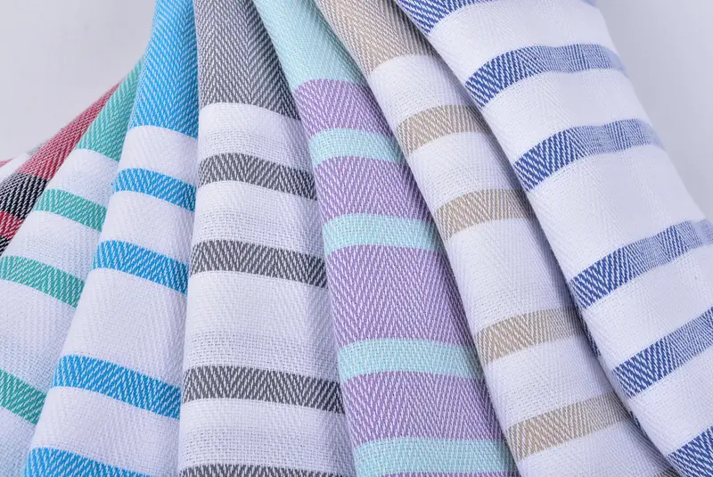 Valentines Day Gift For Him, Guest Towel, Monogrammed Beach Towel, Custom Wedding Gift, 68x36 Cotton Chevron Towel, Peshtemal Towel, Bachelor Towel - 7