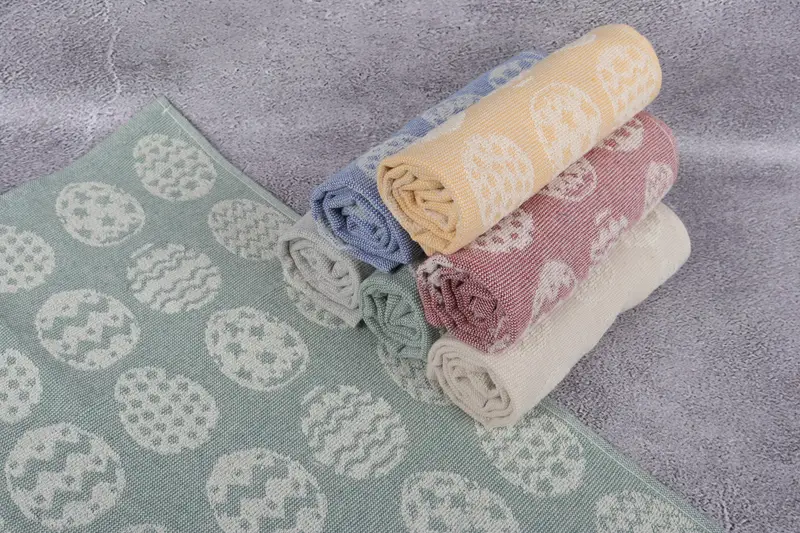 Embroidery Towel, Welcome Wedding Gift, Personalized Hand Towel, 24x16 Cotton Set of 6 Towel, Boyfriend Gift, Turkish Tea Towel, Turkish Hand Towel - 6
