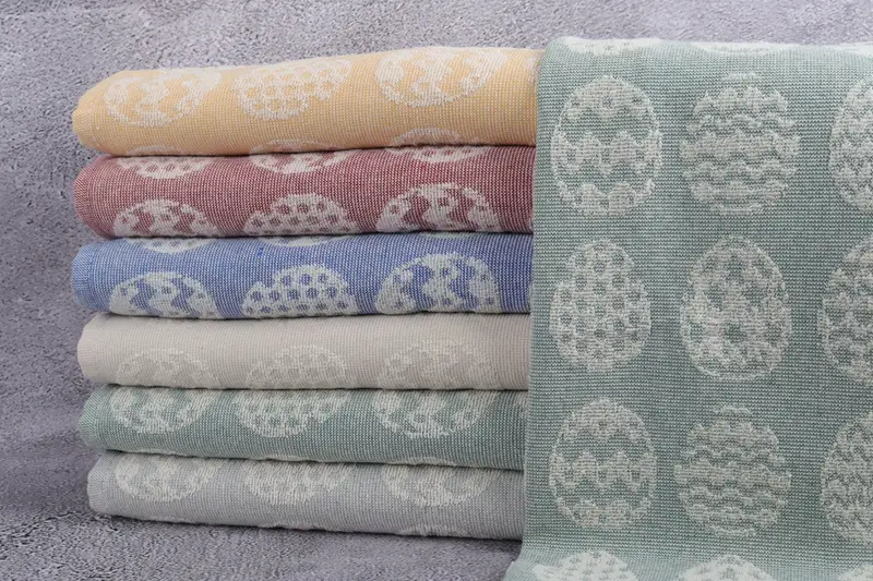 Embroidery Towel, Welcome Wedding Gift, Personalized Hand Towel, 24x16 Cotton Set of 6 Towel, Boyfriend Gift, Turkish Tea Towel, Turkish Hand Towel - 1