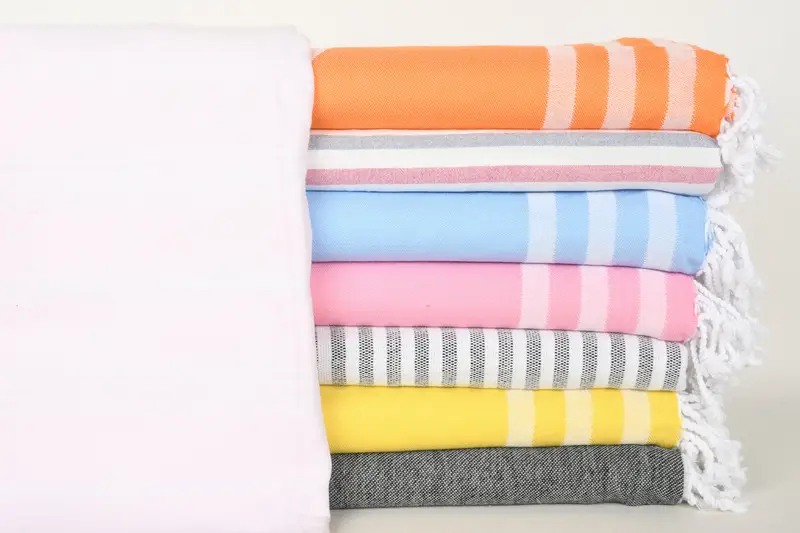 Best Friend Gift, Turkish Towel USA, Bridesmaid Proposal Gift, Spa Towel, 70x40 Cotton Set of 8 Towel, Beach Towel Monogram, Turkish Towel Beach - 1