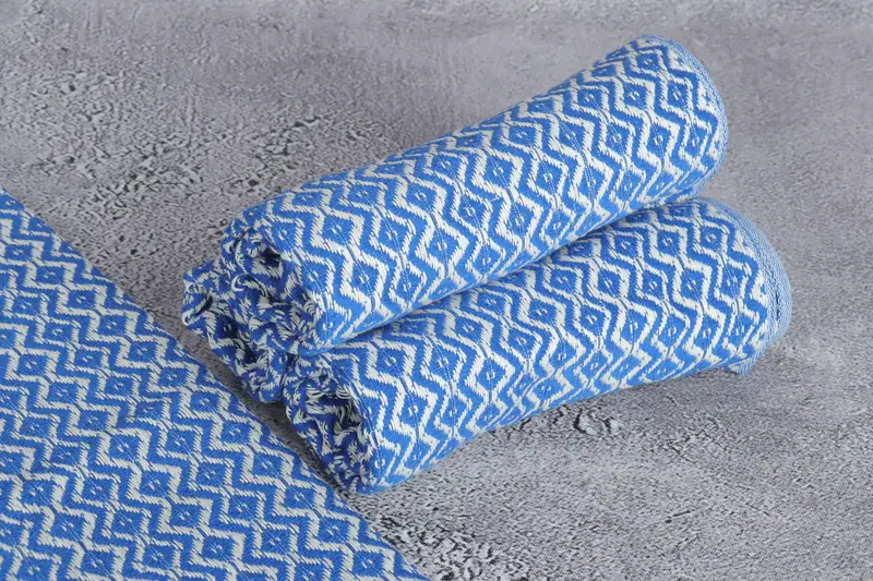 Kitchen Towel, Bridesmaid Gift Towel, Summer Towel, Personalized Dish Towel, Turkish Hand Towel, Decorative Towel, 36x18 Cotton Diamond Towel - 8