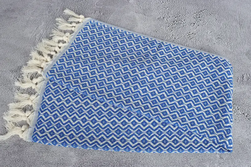 Kitchen Towel, Bridesmaid Gift Towel, Summer Towel, Personalized Dish Towel, Turkish Hand Towel, Decorative Towel, 36x18 Cotton Diamond Towel - 6