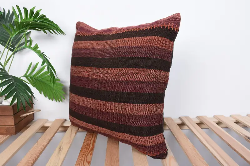 Indoor Cushion Cover, Gift Pillow, Pillow for Couch, Turkish Pillow, Outdoor Bolster Cushion Cover, 20x20 Purple Cushion, Cushion Case - 5