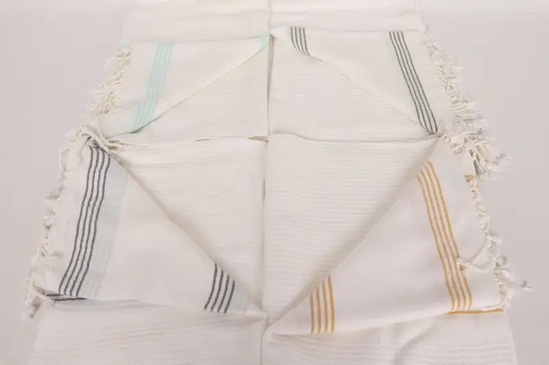 Absorbent Turkish towel, Embroidered Towel, 68x36 Cotton Striped Towel, Bachelor Gifts, Bachelor Party Favors, Embroidery Towel, Bridal Shower Gifts - 4