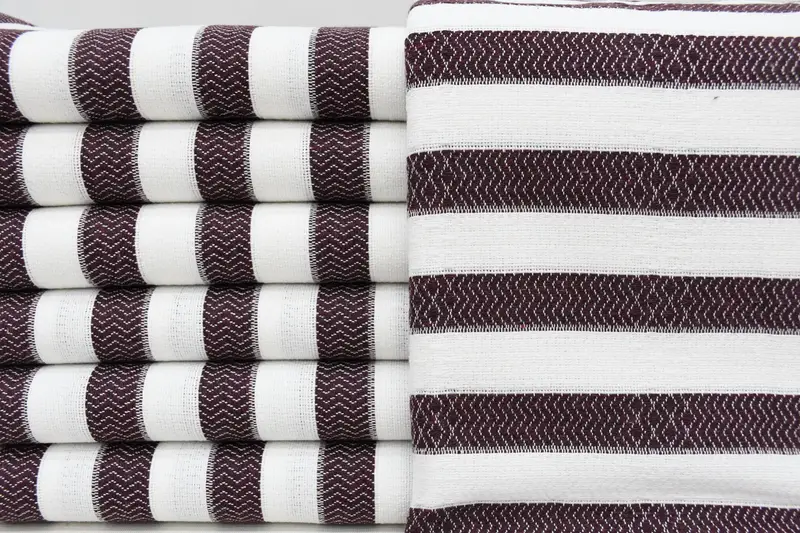 Wedding Favors, Personalize Gift, Handwoven Turkish Towel, 70x36 Cotton Striped Towel, Turkish towel, Large Turkish Towel, Friends Beach Towel - 1
