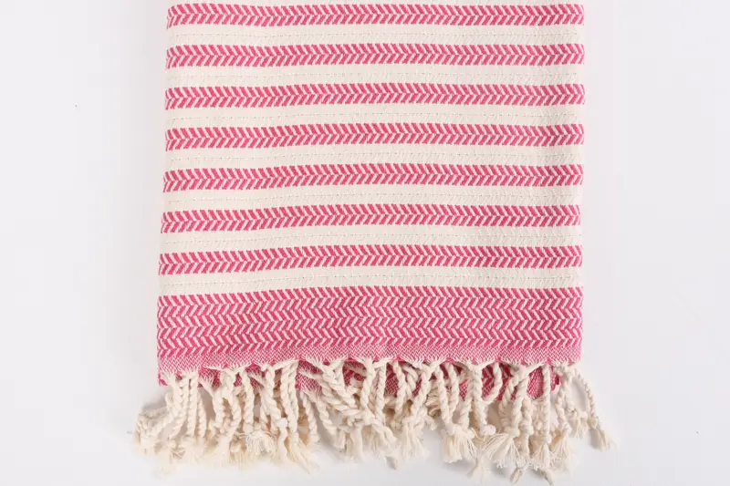 Personalized Gift For Her, Monogram Turkish Towel, Turkish Beach Towel Bulk, 70x40 Cotton Chevron Towel, Fouta towel, Lightweight Turkish towel - 3