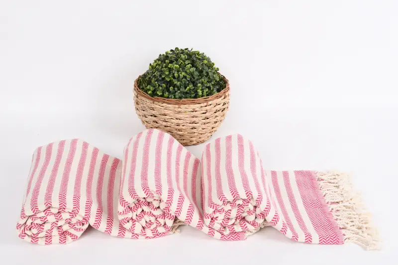 Personalized Gift For Her, Monogram Turkish Towel, Turkish Beach Towel Bulk, 70x40 Cotton Chevron Towel, Fouta towel, Lightweight Turkish towel - 8