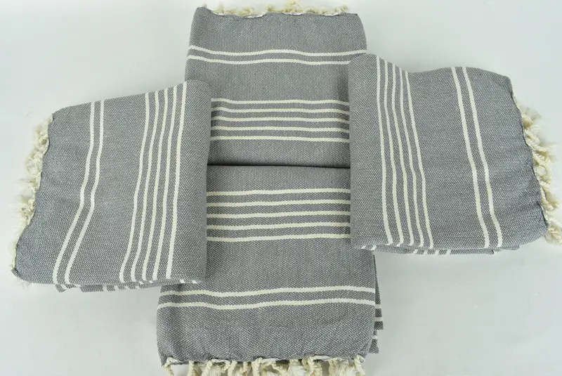 Bridesmaid Gift Towel, Family Gift Basket, Holiday Towel, Custom Wedding Gifts, Wedding For Favor, Housewarming Gift, 70x40 Cotton Striped Towel - 5
