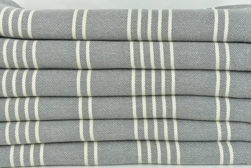 Bridesmaid Gift Towel, Family Gift Basket, Holiday Towel, Custom Wedding Gifts, Wedding For Favor, Housewarming Gift, 70x40 Cotton Striped Towel - 1