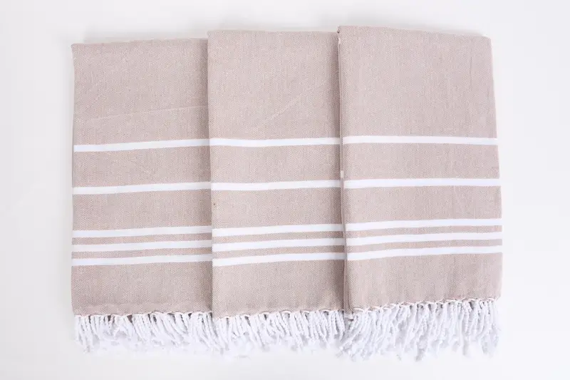 Spa Gift, Thin towel, 70x40 Cotton Striped Towel, Customized Turkish Towel, Turkish Bath Towel USA, Turkish Towel Beach, Wedding Gift, Organic Towel - 8
